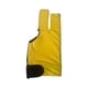 thumbnail image 4 of Guante de billar abierto de 3 dedos, guantes de billar con dedos separados, guantes de entrenamiento para adultos Amarillo, 4 of 9