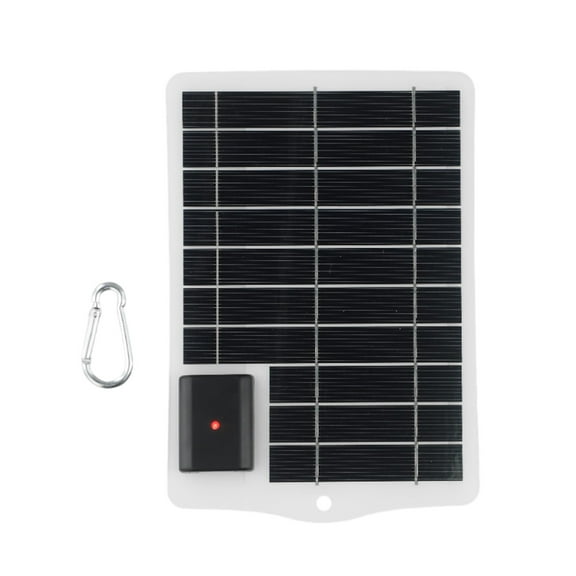 5W Solar Charger 5V Solar Panel Tempered Glass Complex Weather Conditions