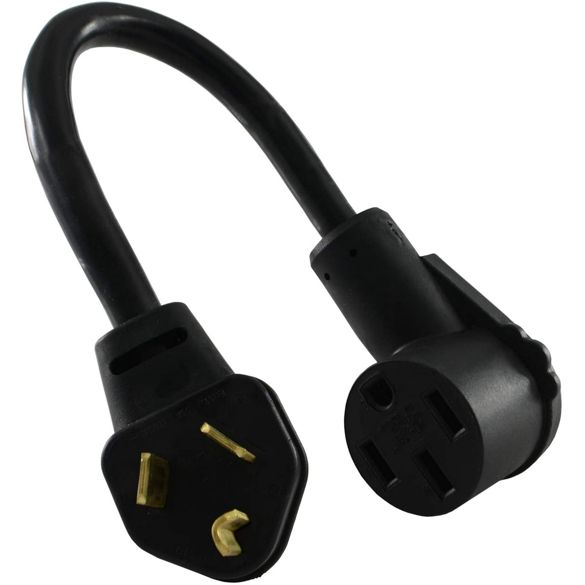 Conntek 30-Amp NEMA 10-30P Dryer Plug to 50-Amp Electric Conntek 30-Amp NEMA 10-30P Dryer Plug to 50-Amp Electric