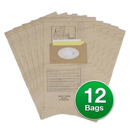 Replacement Vacuum Bag F/ Kirby 204811 Universal Hepa White Cloth Bags