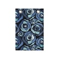 thumbnail image 1 of Flower Hanging Pocket Organizer, Modernistic Abstract Floral Pattern with Aqua Color Palette Rose Petals Bloom, Printed Polyester Storage Bag with Pockets, 14" x 20", Multicolor, 1 of 2