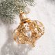 thumbnail image 5 of ELEVENTIME - Adornos navideños baratos para árbol de Navidad, bolas navideñas, colgantes huecos dorados irrompibles, adornos navideños burdeos, decoración de invierno para aulas, decoraciones de, 5 of 5