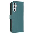 thumbnail image 2 of SaniMore Case for Samsung Galaxy A34 5G (6.6" 2023), PU Leather Flip Folio Book Protective Cover Cash Pocket Magnetic Clasp Credit Card Holder Kickstand Men Women Shockproof Wallet Shell, Green, 2 of 11