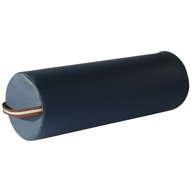 Master Massage 9"" Bolster redondo completo azul real 1 unidad