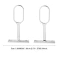 thumbnail image 2 of EeaseCA 10pcs Closet Rod Support Pipe Wardrobe Rod Pipe Bracket Flange Rod Holder, 2 of 7