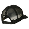 thumbnail image 4 of Portugal Country Patched Mesh Back Cap - Black OSFM, 4 of 5