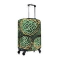 thumbnail image 6 of Cauagu Succulents Print Travel Luggage Cover,Travel Dust-proof Suitcase Cover Softside Suitcase Protector for 18-32inch,Not Included Suitcase, 6 of 8
