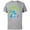 Athletic Heather, variant on Disney and Pixar’s Monsters, Inc. Mike Sulley Boo Easter - Short Sleeve Cotton T-Shirt for Adults - Customized-Black