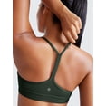 thumbnail image 4 of Top deportivo CRZ YOGA Butterluxe con espalda en Y y copas removibles Verde M, 4 of 4