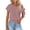 Rose Gold, variant on RRMuAzgs Crochet Knit Top for Women Ruffle Solid Color Off the Shoulder Blouses Summer Beach Vacation Clothes