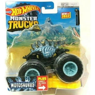  Hot Wheels 2018 50th Anniversary Dino Riders Motosaurus  (Dinosaur Car) 161/365, Red : Toys & Games