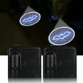 thumbnail image 4 of Proyector LED inalámbrico para puerta de coche, 2 unidades, luz de cortesía, bienvenida, logotipo de murciélago, sombra, luz fantasma, funciona con, 4 of 5