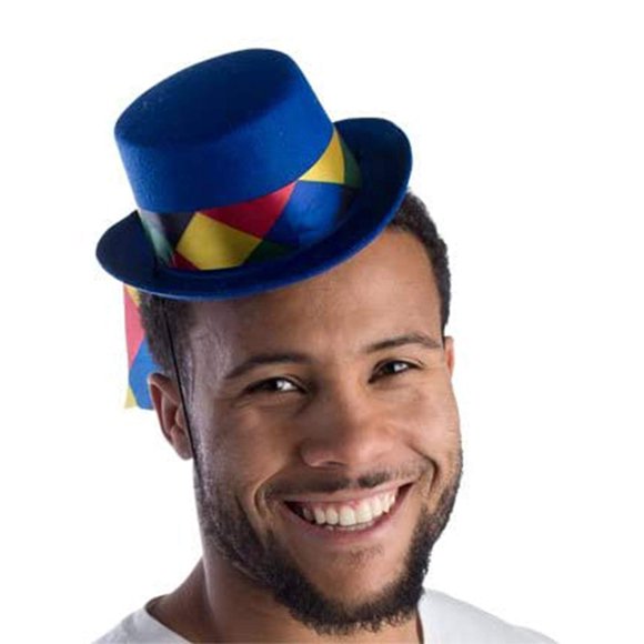 Minisombrero Dress Up America Azul para adultos hombres y mujeres