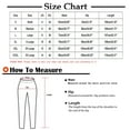 thumbnail image 2 of Zpanxa Women's Button Detail Flared Pants High Waisted Comfort Fit Wide Leg Trousers Versatile All-Day Wear for Office and Casual Occasions White 3XL, 2 of 4