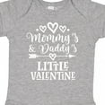 thumbnail image 4 of Inktastic Mommy and Daddy Little Valentine Boys or Girls Baby Bodysuit, 4 of 5