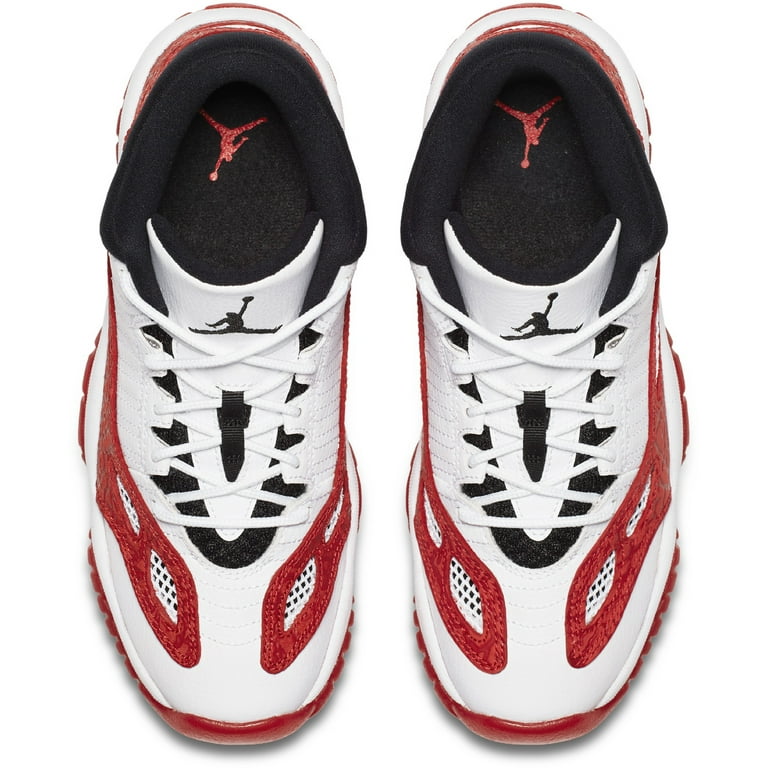 Kids Air Jordan 11 XI Retro Low IE GS White Gym Red Black 919713