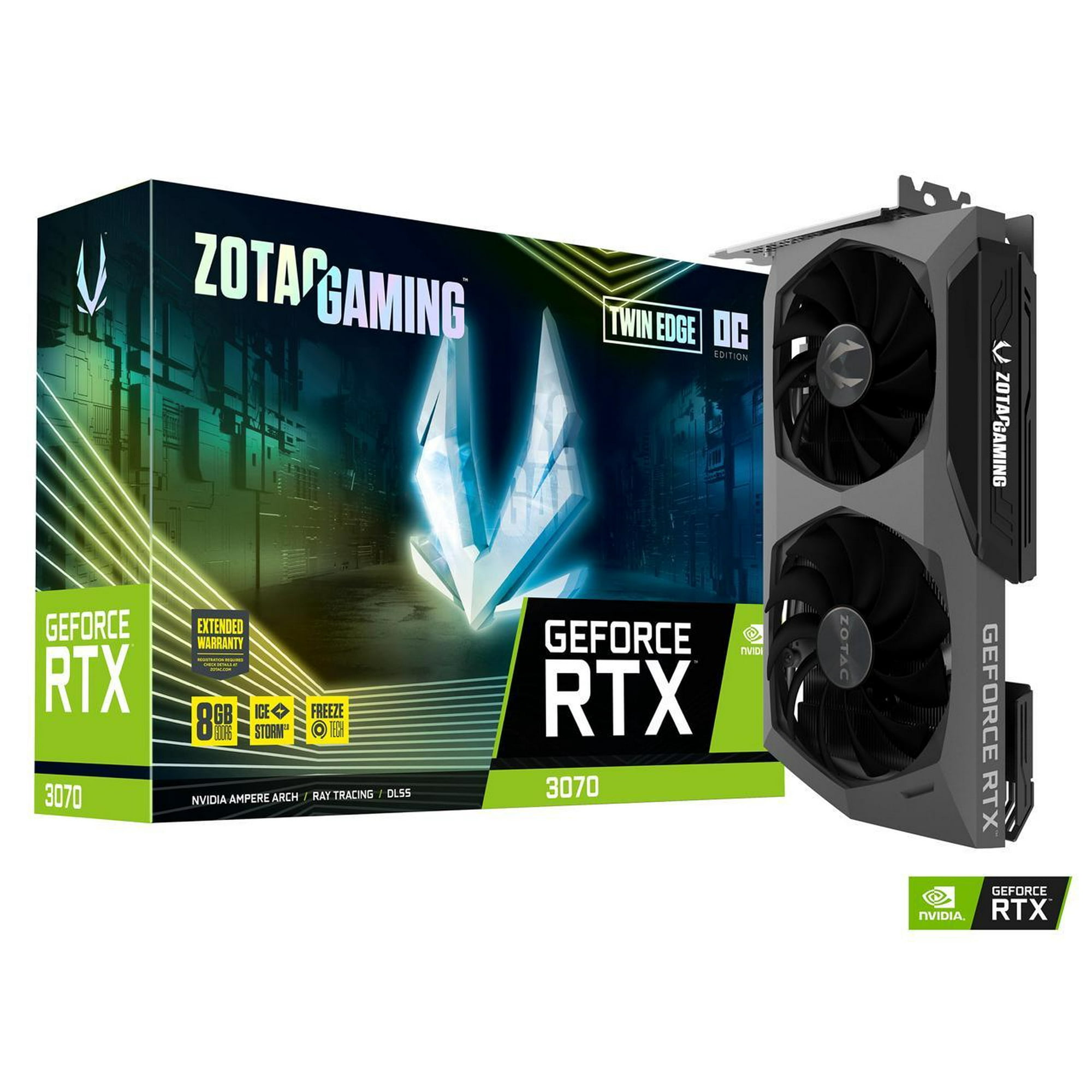 ZOTAC GAMING GeForce RTX 3070 Twin Edge OC 8GB GDDR6 256-bit 14