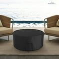 thumbnail image 6 of Fire Pit Covers for Round Pits, 37" Outdoor Fire Pit Table Cover with Drawstring, Weatherproof, Rust-proof, 6 of 6