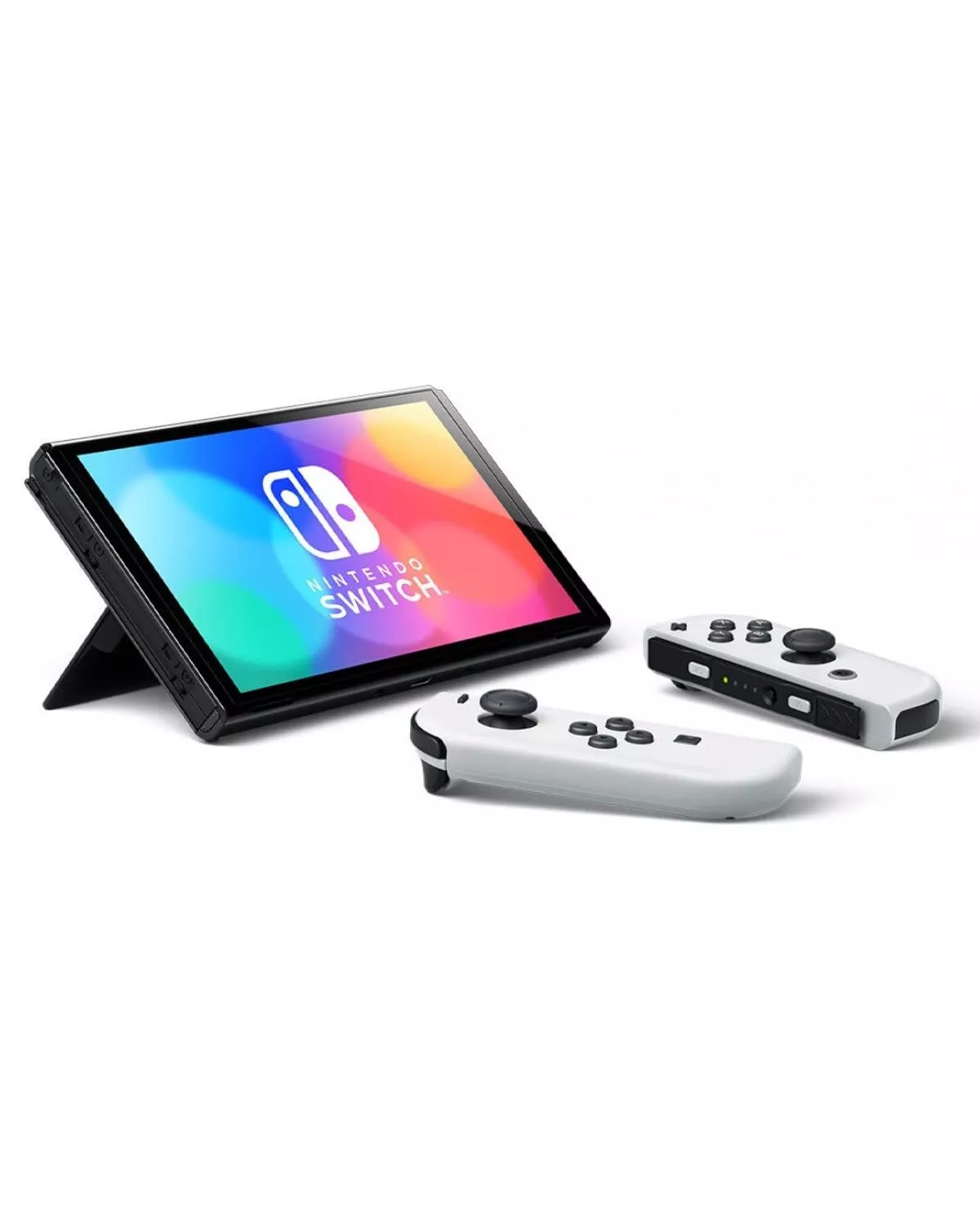 Restored Nintendo Switch – OLED Model with White Joy-Con HEGSKAAAA (Refurbished)