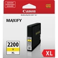 thumbnail image 3 of Canon PGI-2200 XL Yellow Pigment Ink Tank for iB4020, iB4120, MB5020, MB5120, MB5320, MB5420 MAXIFY Series Printers, 2-Pack, 3 of 3