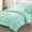 Mint Green, variant on Full Size Comforter Sets Mint Green - 7 Pieces Bed in a Bag Full, Luxury Soft Bed Set for All Seasons, Bedding Set with Down Alternative Comforter, Sheets, Pillowcases & Shams