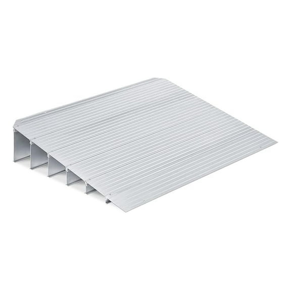 6" Threshold Ramp for Doorways, Aluminum Door Entry Ramps for wheelchairs for Home, Scooters, Power Chairs, , 34" Width, 800lbs Load Capacity