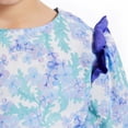 thumbnail image 6 of YunPes Girls Floral Dress Long Sleeve Waist Middle and Large Children Cute Comfortable Long Dress Casual Dress Dresses for Toddler Girls, 6 of 9