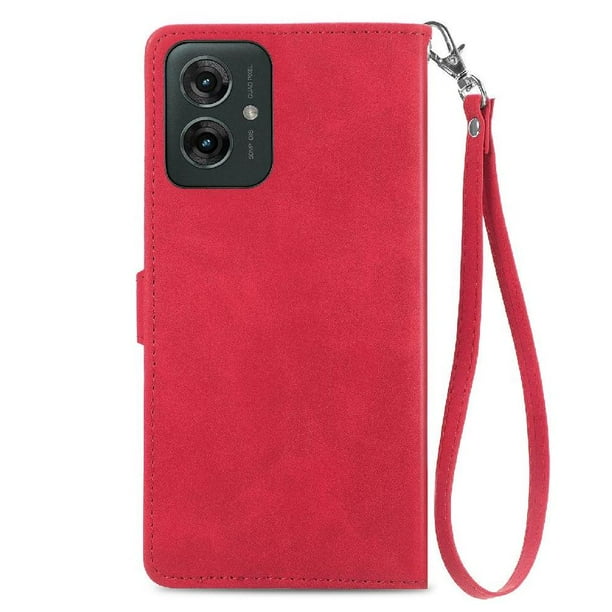 Funda billetera anti-golpes para GANGXUN Motorola Moto G55 , ideal para día a día y trabajo