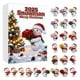 thumbnail image 3 of Calendario de Adviento navideño coleccionable con adorno colgante de muñeco de nieve Estilo D, 3 of 7
