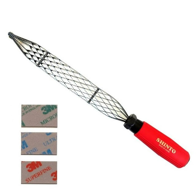 Hoja de sierra Rasp Shinto E1101, 200 mm en total, 330 mm, para carpintería