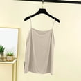 thumbnail image 5 of XuJwPNcy Women's Pajama Camisole Tops Sleeveless Side Slit Basic Solid Pjs Sleepwewar Casual Soft Loungwear, 5 of 6