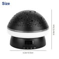 thumbnail image 3 of Star Projector Night Light, Baby Starry Ceiling Projection, 360° Rotating Mushroom Lamp for Bedroom Nursery Women Kids Children Gift, 3 of 8