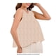 thumbnail image 3 of Blusa George para Mujer, Blusa Básica Cuello Redondo Sin Manga Arena Talla EG, 3 of 4