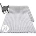 thumbnail image 1 of Paquete de 16 alfombrillas repelentes de gatos para exteriores Alfombrillas de plástico para gatos y perros con púas Alfombrilla de entrenamiento disuasoria con púas transparentes Alfombrill, 1 of 5