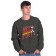 thumbnail image 5 of Football Quarterback Air It Out Men's Crewneck Sweatshirt Brisco Brands S, 5 of 6
