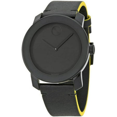 Movado Bold Leather Men's Watch, 3600352