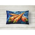 thumbnail image 2 of Carolines Treasures MW1230PW1216 Carrots Only Three Needed Fabric Decorative Pillow  12H x16W multicolor, 2 of 3
