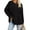 Black, variant on Viadha Women's Oversized Sweatshirt Womens Sweatshirt Casual Long Sleeve Crewneck Lightweight Pullover Tops Loose Sweatshirts