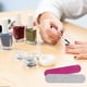 thumbnail image 2 of 30 tiras de lima de uñas con purpurina para manicura y pedicura, pulidor de uñas portátil, 2 of 8