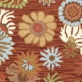 thumbnail image 4 of SAFAVIEH Blossom Mackenzie Floral Wool Area Rug, Red/Multi, 6' x 6' Square, 4 of 5