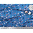 thumbnail image 3 of Soimoi Polyester Crepe Fabric Brush Stroke Abstract Printed Craft Fabric by The Yard 42 Inch Wide, 3 of 3