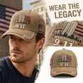 thumbnail image 6 of JULMCOMO 9/11 Memorial Patriotic Baseball Cap 25th Anniversary Never Forget American Flag Adjustable Hat 2001-2026 Baseball Cap for Women Men E, 6 of 6