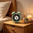 thumbnail image 5 of Loud Alarm Clock for Heavy Sleepers Adults 3.35 Inches Twin Bell Clocks Battery Operated Alarm Clocks with Large Numbers Analog Alarm Clocks for Bedrooms Decoration, 5 of 6