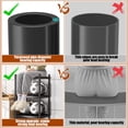 thumbnail image 2 of OKENTEN 4-Tier Sturdy Shelf, Crevice Storage for Kitchen Bathroom Bedroom Living Room, 360°Rotation & removable, 2 of 6