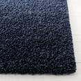 thumbnail image 3 of SAFAVIEH Primo Mason Solid Shag Runner Rug, Navy, 2'2" x 10', 3 of 7