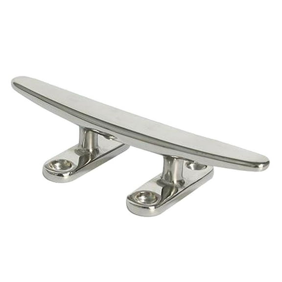 8"""" Stainless Steel Boat Dock Cleat Marine Grade, Color and Smooth Surface
