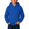 thumbnail image 2 of Boys Girls Hoodie Pullover Drop Shoulder Oversized Sweatshirt Pocket Long Sleeve Shirts Soft Casual Outfits Tops for Kids, 2 of 5