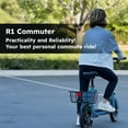 thumbnail image 7 of Phantomgogo Commuter R1 - Electric Scooter for Adults - Foldable Scooter with Seat & Carry Basket 15MPH 265lbs Max Load E Mopeds for Adults (Blue), 7 of 7