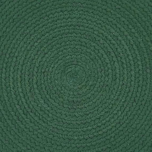 Swadeshi Desireâ„¢Handmade Round Coaster Place Mat for Dinning Table,Hot Dishes and Pots( Set of - 2) (40 inch) Green