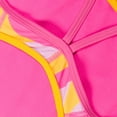 thumbnail image 4 of Speedo Girl's UV Protection Swimsuit One Piece Printed Splice Racerback - Picton Blue, Size 12, 4 of 4